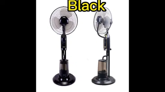 Ventilateur de refroidissement d'air intérieur, refroidisseur d'eau, pulvérisation électrique, usage domestique, ventilateurs à brume oscillante, ventilateur sur pied avec pulvérisation d'eau