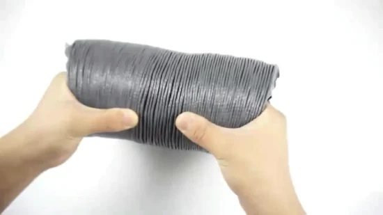 Conduit de Ventilation d'air Flexible en plastique et tissu en Nylon de tuyau d'aération Flexible de 6 pouces